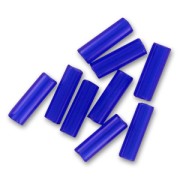 Preciosa Perles rocailles tubes 6.5x2 mm Sapphire x20g