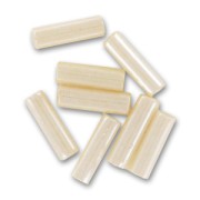 Perles rocailles Preciosa  tubes 6.5x2 mm Crème x20g