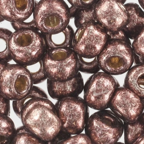 Rocaille Miyuki Duracoat 6/0 4213 - Galvanized Dark Mauve x8g