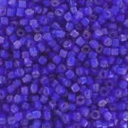 Miyuki Delica 11/0 DB1785 - Cobalt AB Lined White x8g