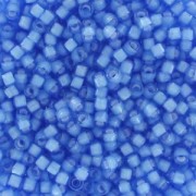 Miyuki Delica 11/0 DB1784 - Sapphire AB Lined White x8g
