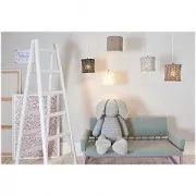 Triangle nu en métal pour attrape rêves suspension et abat-jour 20 cm Doré mat x1