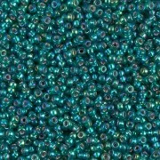 Rocaille Miyuki 11/0 1017 - Silverlined Emerald AB x8g