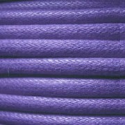 Coton ciré européen 1.3 mm Violet x 1 m|raw }}