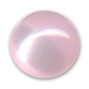 Perle ronde Polaris brillante 25 mm Light Rose x1