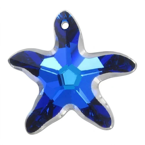 Etoile de mer PureCrystal 6721 16 mm - Crystal Bermuda Blue x1