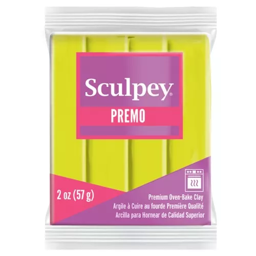 Pâte Premo 57 gr Jaune Fluo (n°5600)