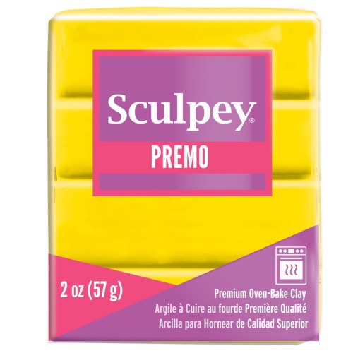Pâte Premo 57 gr Jaune Cadmium (n°5572)