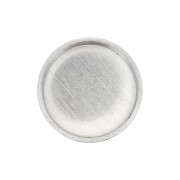 Serti rond pour cabochon 8 mm - Argent 925 x1|raw }}