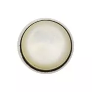 Serti rond pour cabochon 10 mm - Argent 925 x1
