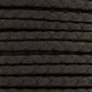 Coton ciré tressé européen 3 mm Noir x 1 m