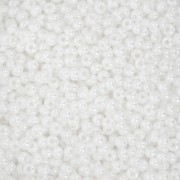Perles rocailles Preciosa 11/0 2 mm - Chalkwhite Sfinx x20g