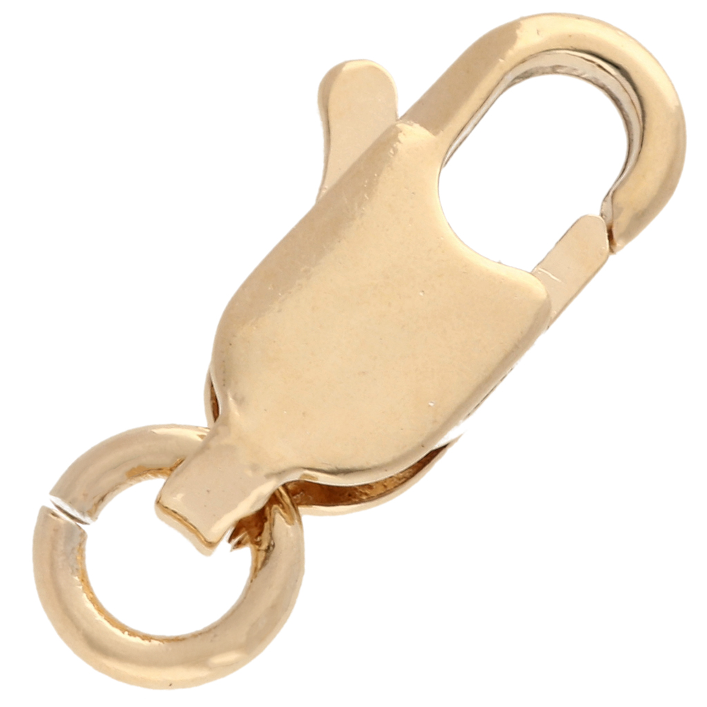 Fermoir Anneau Or 9 Carats - 5mm - Pour Création Bijoux DIY & Réparation