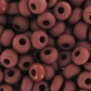 Perles rocailles Preciosa  9/0 2.5 mm - Opaque Light Chocolate Mat x20gr