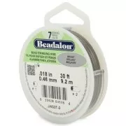 Fil Cablé 7 brins 0.46 mm - Beadalon - Acier x9,2 m