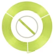 Fil Aluminium plat 3,5 mm Vert clair x10 m