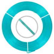 Fil Aluminium plat 3 mm Turquoise x10 m|raw }}