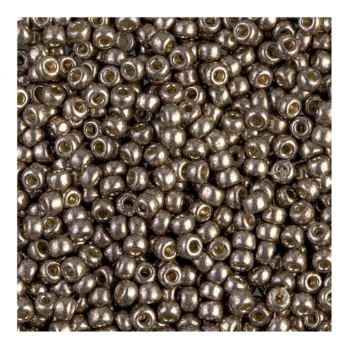 Rocaille Miyuki Duracoat 11/0 4222 - Galvanized Pewter x8g