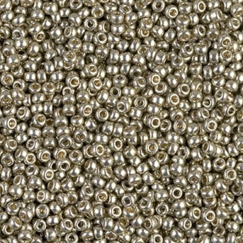 Rocaille Miyuki Duracoat 11/0 4221 - Galvanized Light Pewter x8g