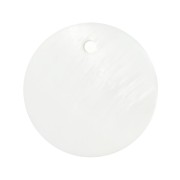 Sequins ronds 10 mm en nacre x10