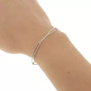 Chaîne maille Rectangle allongé 4 mm en Acier inoxydable 304 x1m