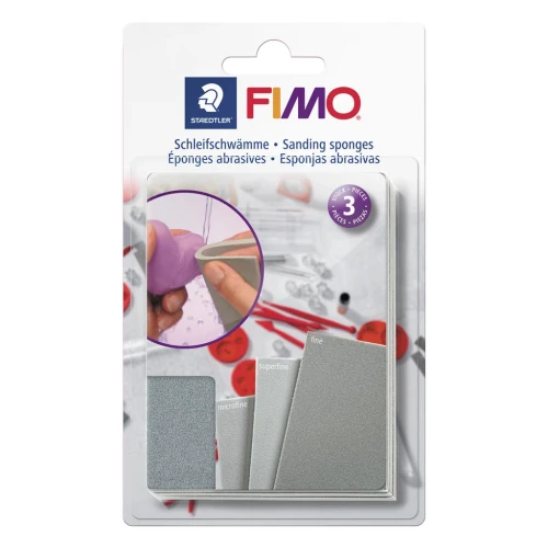 Set d'éponges abrasives x3