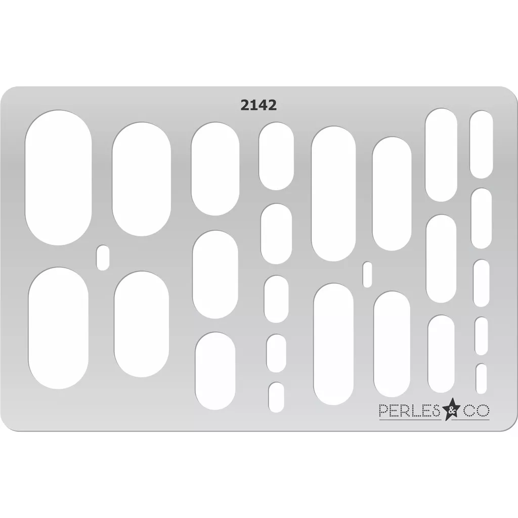 Gabarit rigide pour pâte polymère 152x100 mm Rectangles arrondis x1 ...