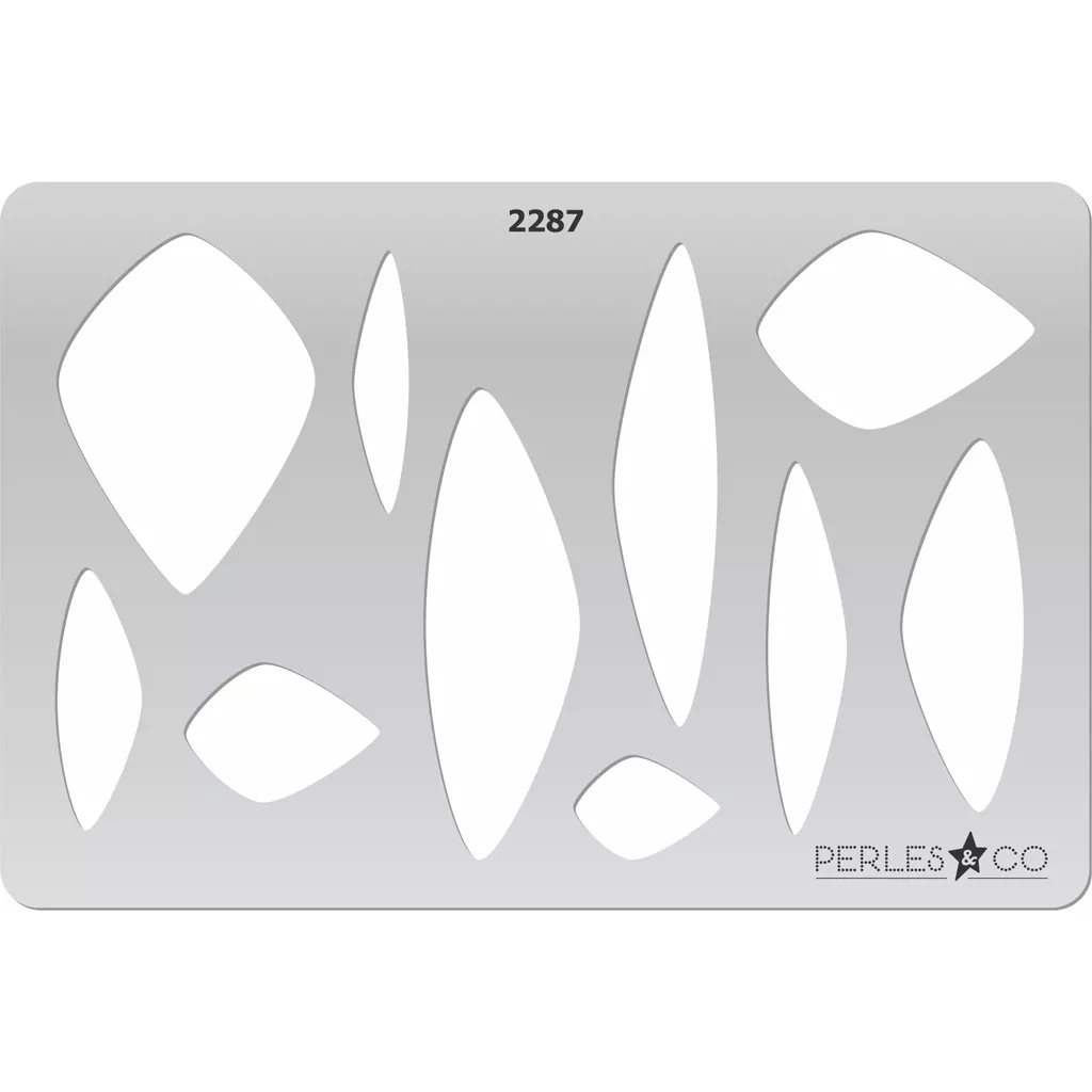 Gabarit rigide pour pâte polymère 152x100mm motifs Géométriques -x1 ...