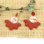 Gabarit rigide pour pâte polymère 152x100mm motifs Géométriques -x1