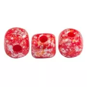 Minos® par Puca® 2.5x3 mm - Opaque Red Coral Tweedy x5g