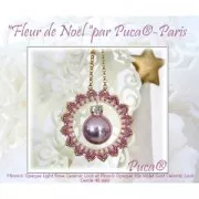 Minos® par Puca® 2.5x3 mm - Opaque Red Coral Tweedy x5g