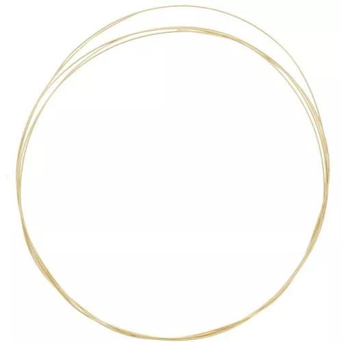 Fil dur 0.5 mm en Gold filled (or laminé) x 1.5 m