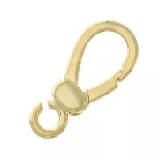 Fermoir mousqueton 22 mm - Doré x1