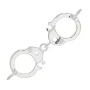 Intercalaire menottes 24x7 mm - Argent 925 x1