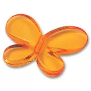 Papillon 34x46 mm Orange x1