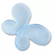 Papillon 20x28 mm Bleu Ciel x1