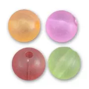 Assortiment de rondes 12 mm Frosted x20