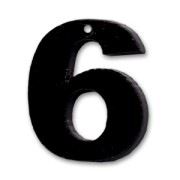 Chiffre 6 - 15 mm Jet x1
