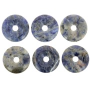 Donuts 30 mm pierre gemme - Sodalite x1