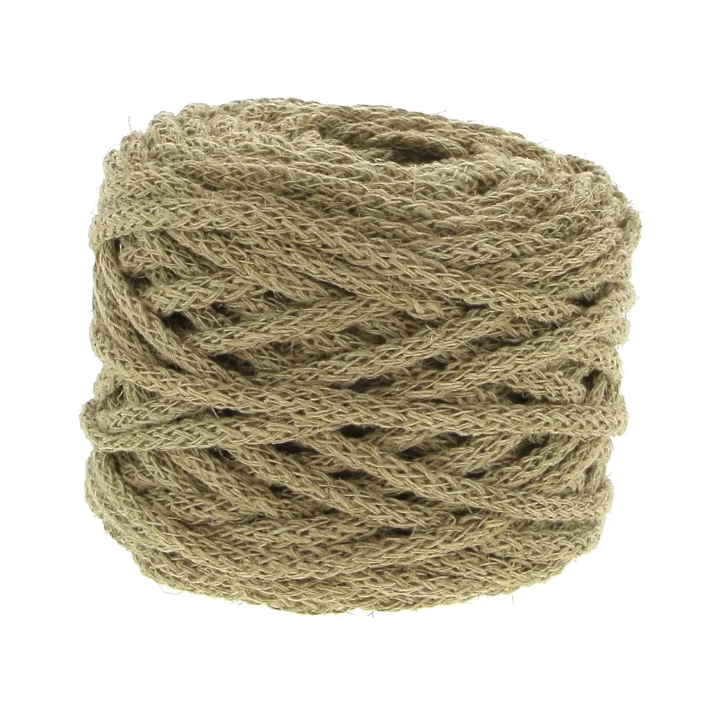 Cordon Papier Renforcé Fil Métal - Ø2mm - 25m - Nature - Loisirs Créatifs & Déco Florale
