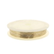 Fil dur 0.4 mm en Gold filled (or laminé) x10 m