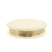 Fil dur 0.4 mm en Gold filled (or laminé) x10 m
