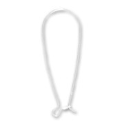 Boucles d'oreilles crochets dormeuses 48 mm en Argent 925 x2|raw }}