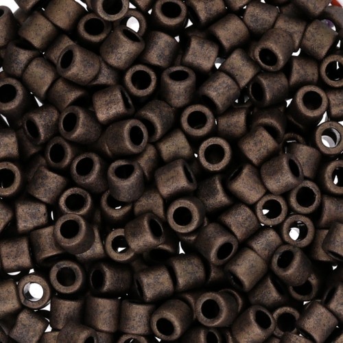 Miyuki Delica 8/0 DBL0311 - Mat Metallic Dark Olive x8g