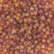 Miyuki Delica 11/0 DB0866 - Mat Transparent Topaz AB x8g