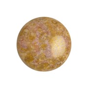 Cabochon rond en verre par Puca® 18 mm - Opaque Mix Rose Gold Ceramic Look x1|raw }}