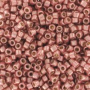 Miyuki Delica Duracoat 11/0 DB1839 - Galvanized Dark Coral x8g|raw }}