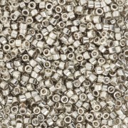 Miyuki Delica Duracoat 11/0 DB1831 - Galvanized Silver x8g|raw }}
