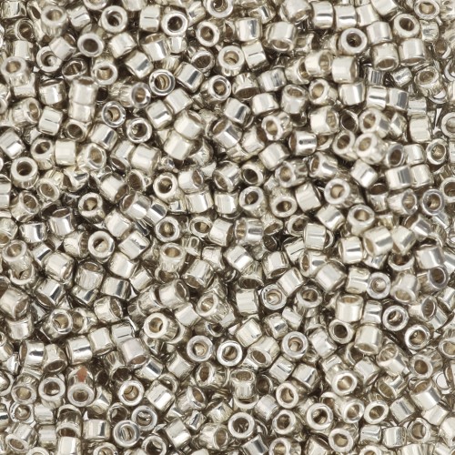 Miyuki Delica Duracoat 11/0 DB1831 - Galvanized Silver x8g