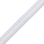 Elastique souple plat 5 mm Blanc x 1 m|raw }}
